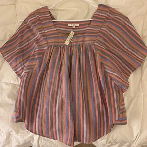 Madewell butterfly top. NWT